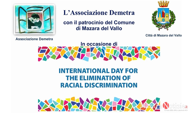 Lunedì giornata internazionale per l'eliminazione della discriminazione razziale