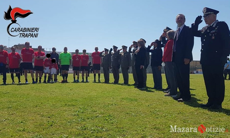 Questa mattina presso lo Stadio “P. Marino” di Castelvetrano, si è svolta la 10^ edizione del Torneo della Legalità