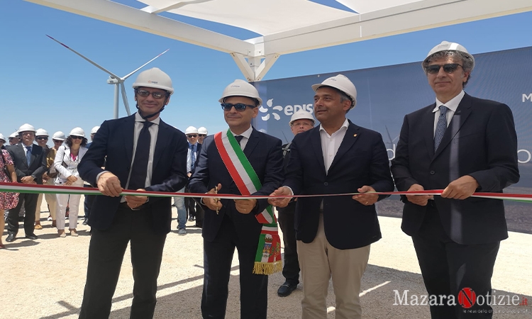 Mazara, inaugurato il nuovo parco eolico Edison Sindaco Quinci: 