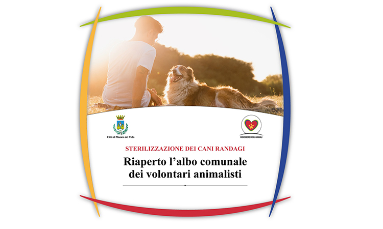 Aggiornamento Albo delle associazioni e dei volontari animalisti. Le domande entro il 31 dicembre 2022 